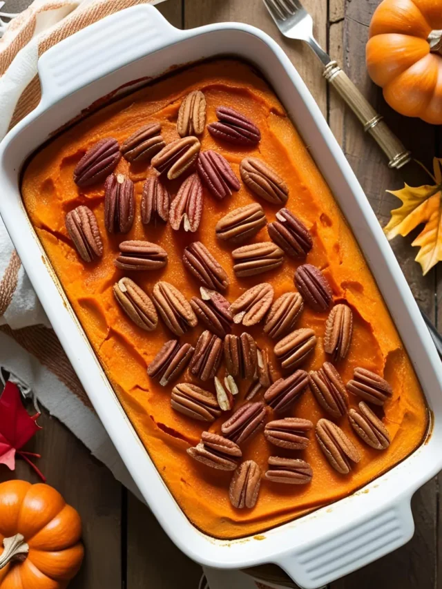 Easy Sweet Potato Casserole Recipe