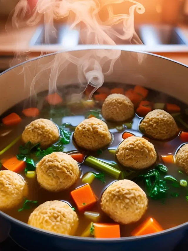 Matzo Ball Soup Drifts Toward Tokyo Recipe