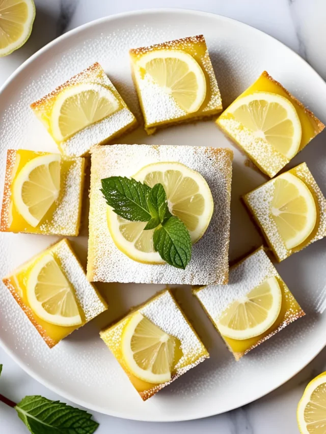 Easy Lemon Bars Recipe