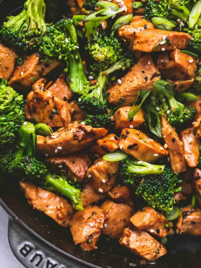 Chicken and Broccoli Stir Fry