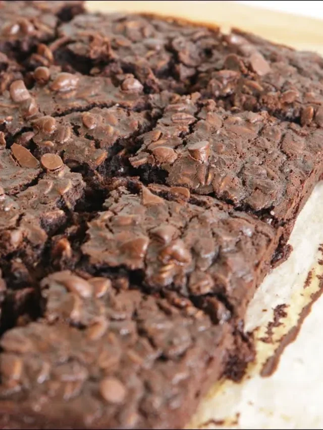 Oatmeal Brownies | No Flour, No Eggs, No Butter